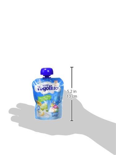 Nestlé Yogolino Bolsita Manzana Pera 90 G 1440 g - Pack de 16 bolsitas 90g