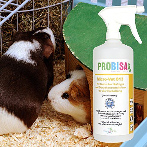 Neutralizadores de olor spray Probisa Micro-Vet 813 de la orina del gato, perro y los roedores olores - y bio limpiador concentrado 50ml rendimiento 1-2 litros listos para usar asesino de olor / Removedor de olor