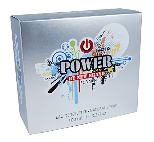 New Brand Power Men 3.4 Oz Eau De Toilette Men Perfume by new brand