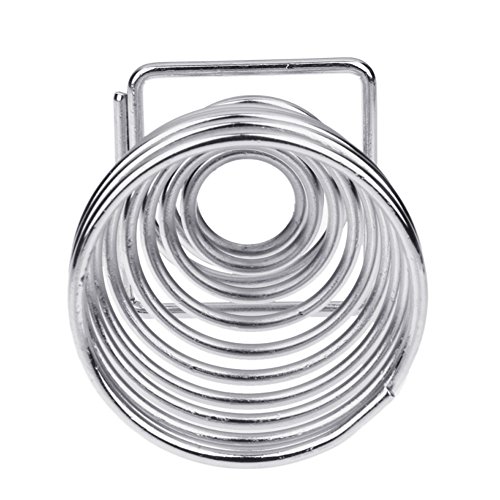 NiceButy - Estante de soporte para secado de maquillaje, expositor de secador de polvo, esponja, esponja, soporte cuadrado, color plateado #