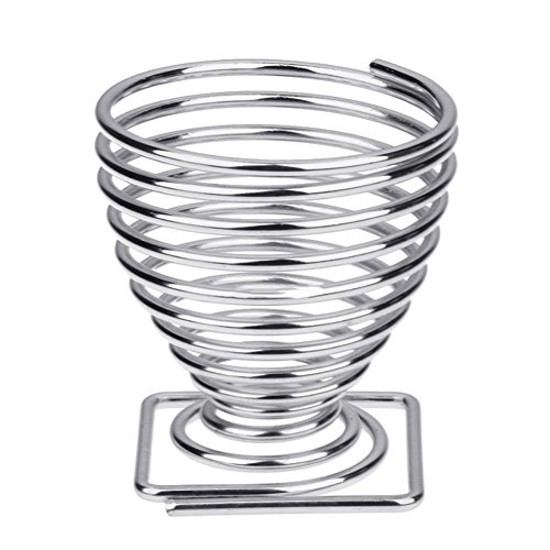 NiceButy - Estante de soporte para secado de maquillaje, expositor de secador de polvo, esponja, esponja, soporte cuadrado, color plateado #