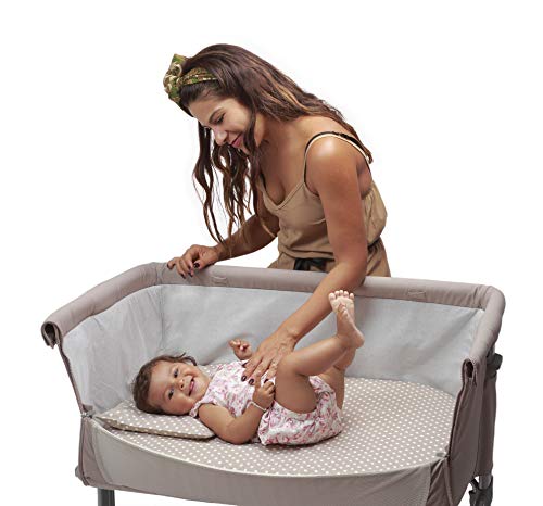 Niimo Next to me Sabanas set de sábanas (3 piezas) 100% algodón para cuna de colecho Lullago Kinderkraft UNO Cullami Cam Jane Babyside y otras con dimensiones 50x83 para recién nacido (Selva)