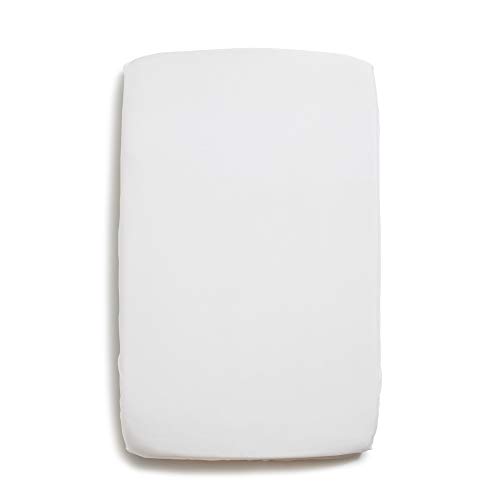 Niimo Sabanas para Next to me set 3 piezas100% algodón +1 Protector Colchon Impermeable para cuna de colecho Lullago Kinderkraft UNO Cullami Cam Jane Babyside dimensiones 50x83 (Blanco-Pois Gris)