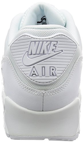 Nike Air Max 90 Essential - Zapatillas de running, Hombre, Blanco (White / White-White-White), 44