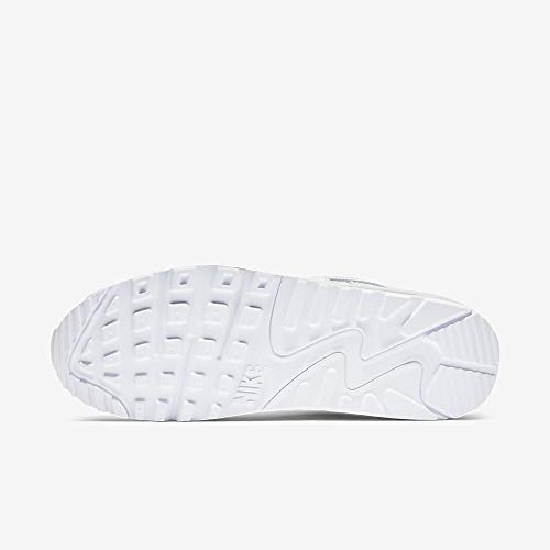 Nike Air Max 90 Essential - Zapatillas de running, Hombre, Blanco (White / White-White-White), 44