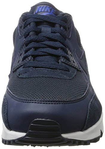 Nike Air Max 90 Essential, Zapatillas Hombre, Azul (Armor Nav/Armor Nav/Blue Ja/White), 43 EU