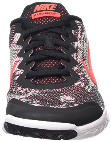 Nike Flex Experience 4 Print (GS) - Zapatillas para niño, Color Negro, Talla 36
