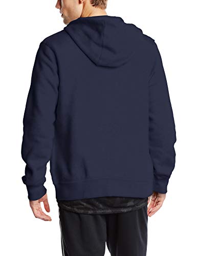 Nike Team Club Fz Hoody - Sudadera con capucha para hombre, color Azul (Obsidian/Football White), talla XL
