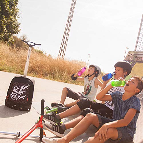 Nikidom XL White File Troller, Negro, Talla Única