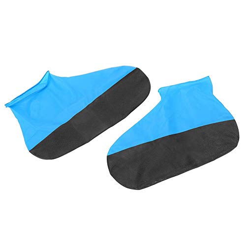 Nimoa Zapatos Impermeables para la Lluvia Cubrezapatillas Antideslizantes Protector de la Cubierta del Zapato # 1 par(L)