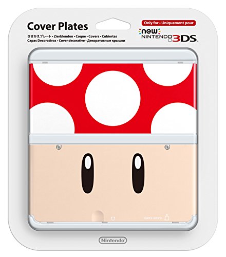 Nintendo - Cubierta Toad, Color Rojo (New Nintendo 3DS)