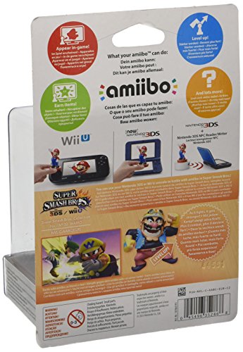 Nintendo - Figura Amiibo, Colección Super Smash Bros, Wario