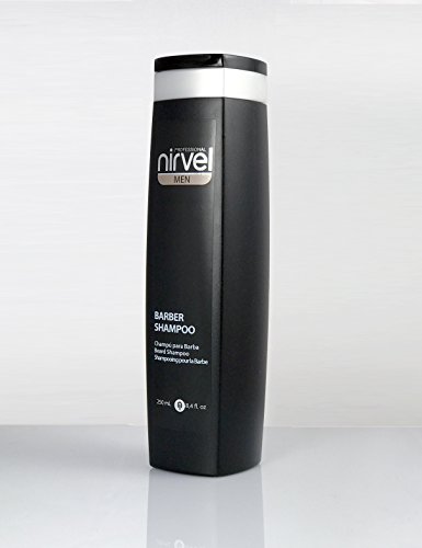Nirvel Men Champu Para Barba y Bigote Barber Shampoo 250 ml.