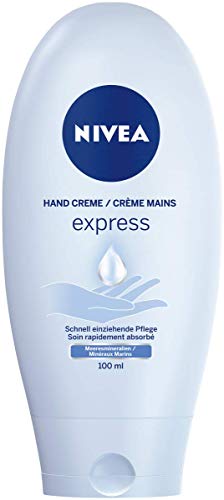 Nivea Express Care - Crema de manos, 100 ml, 1 unidad