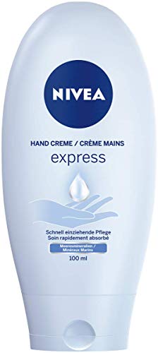 Nivea Express Care - Crema de manos, 100 ml, 1 unidad
