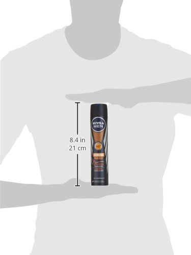 NIVEA MEN Stress Protect Spray (1 x 200 ml), desodorante antitranspirante para combatir la sudoración por estrés, desodorante para hombre con 48 horas de protección