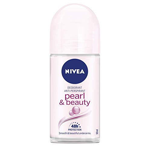 NIVEA Pearl & Beauty Desodorante de ataques, 6 paquetes de 50 ML