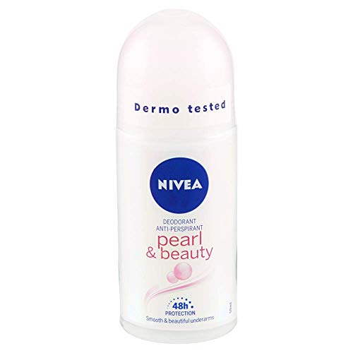 NIVEA Pearl & Beauty Desodorante de ataques, 6 paquetes de 50 ML