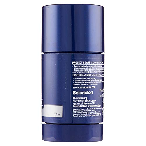 NIVEA Stick Afeitado CPO.75, Negro, Estandar