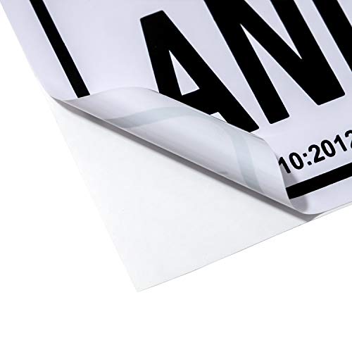 Normaluz RD20665 - Señal Adhesiva Transportes De Animales Vivos Adhesivo de Vinilo 20x30 cm