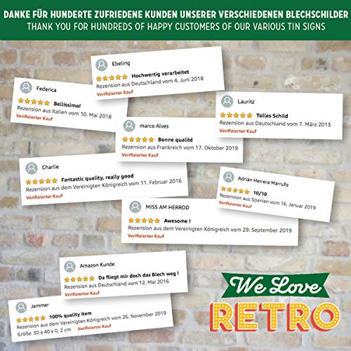 Nostalgic-Art Retro Cartel de chapa – Vespa – Italian Legend – Idea de regalo para Vespa Roller fans – para decoración, 30 x 40 cm