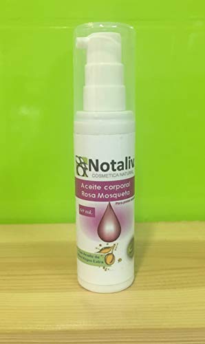 Notaliv Cosmética Natural Aceite corporal rosa mosqueta - 60 ml