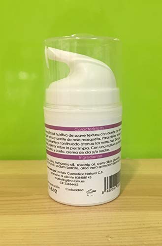 Notaliv Cosmética Natural Crema facial nutritiva rosa mosqueta - 50 ml