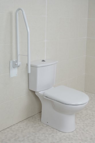 NRS Healthcare L97755 - Asidero para baño, diseño abatible