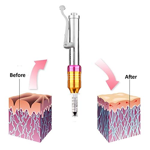 NSWD Profesional No Invasivo Nebulizador Hialurónico Jeringa Ácida, Hyaluron Pen para Anti Envejecimiento Eliminación de Arrugas Inyección