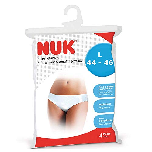 NUK 700652 - Bragas desechables (talla grande, 4 unidades)