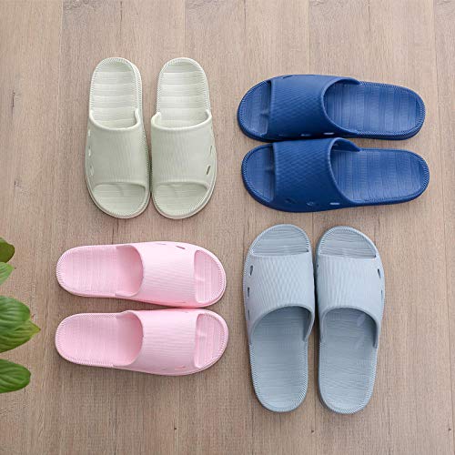 Nwarmsouth Zapatillas de Playa de Fondo Suave,Zapatillas de baño de Masaje, Sandalias de baño Antideslizantes-Verde_35-36,Niño Chanclas Sandalias