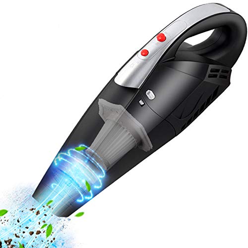 NWOUIIAY Aspiradora de Coche Potente Sin Cable Aspiradora Inalámbrico Coche 7000PA con Seco y Húmedo Portátil Carga Rapida 120W 12V para Casa Coche Oficina con 3 Boquillas