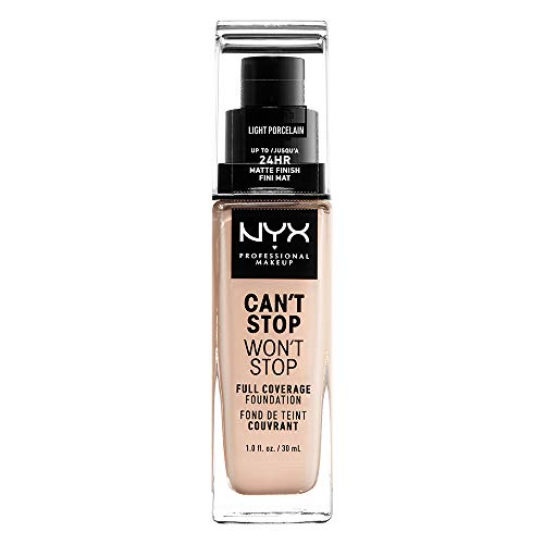 NYX Professional Makeup Base De Maquillaje Can't Stop Won't Stop, 30 ml
