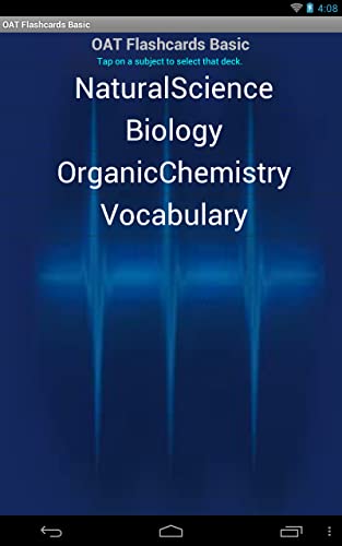 OAT Flashcards Basic