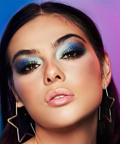 OCHILIMA Spotlight Paleta de sombras de ojos Profesional 40 colores Sombra de ojos Mate Brillo Paleta de maquillaje Polvo colorido altamente pigmentado Sombra de ojos impermeable de larga duración