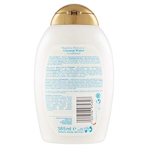 OGX - Acondicionador Agua de Coco, 385 ml
