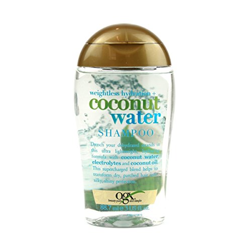 ogx organix weightless Hydration + Coconut Water Champú 3oz 88.7 ml