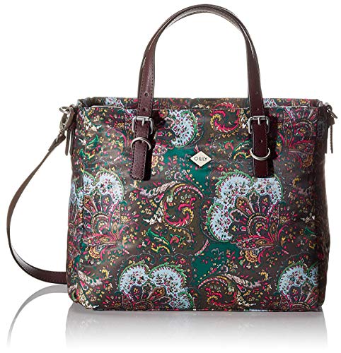 Oilily Picnic Mhz - Bolso de mano para mujer (15 x 27 x 32,5 cm), color Verde, talla 15x27x32.5 cm (B x H x T)