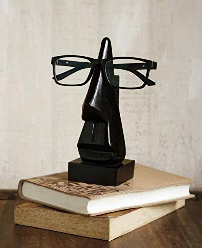 Oiuytghjkl Soporte de Madera para Gafas, Juego de 2 Soportes de exhibición, diseño 3