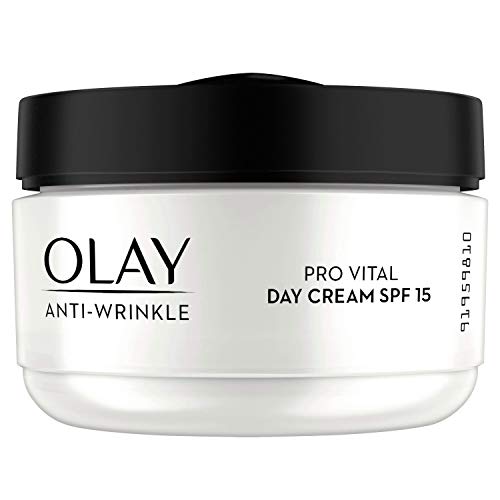 Olay - Crema de día anti arrrugas pro vital con, factor de protección solar 15 - 50 ml