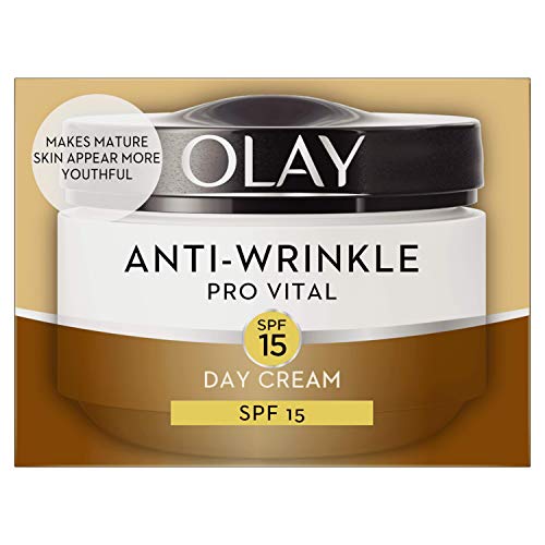 Olay - Crema de día anti arrrugas pro vital con, factor de protección solar 15 - 50 ml