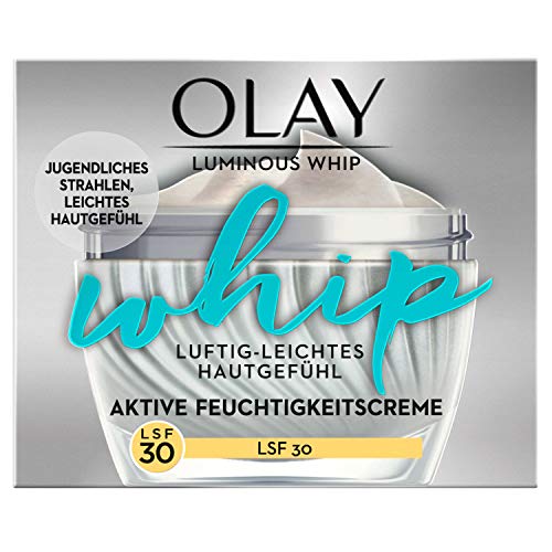 OLAY Luminous Whip Crema ligera y aireada para una piel radiante