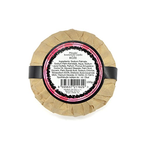 Oli-Oly Jabón corporal con aceite rosas | 3 pastillas 100 g