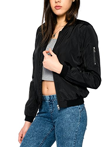 ONLY onlLINEA NYLON SHORT JACKET OTW NOOS, Chaqueta Mujer, Rosa (Peach Whip), 34 (Talla del fabricante: X-Small)