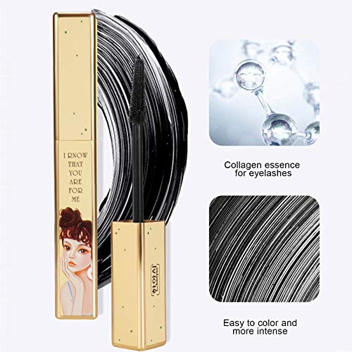 ONLYOILY 4D Silk Graft fiber Lash Volumizing y Waterproof Mascara Black