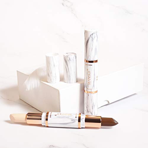 Onlyoily composición doble 3D maquillaje de la cara Resalte Sombra Barra contorno de Lápiz Corrector Pen crema de textura (02)