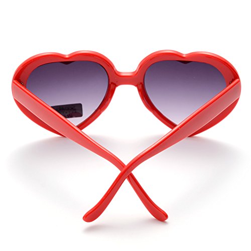 Onnea 6 Pares Gafas de Sol Fiesta Colores Paquete Años 80 (6-Pack)