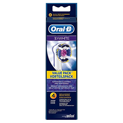 ORAL-B 3d White Brush Heads, 81 g, colores aleatorios