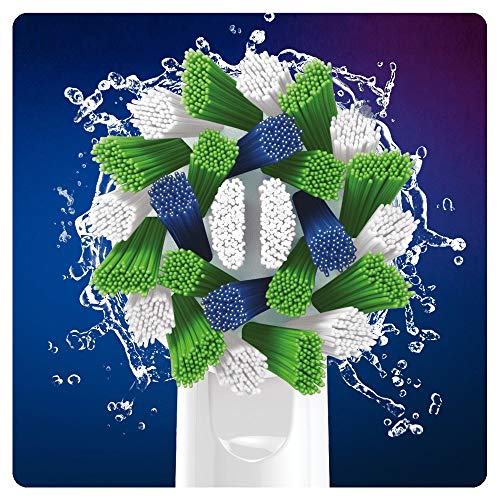 Oral-B CrossAction Cabezales De Recambio Con Tecnología CleanMaximiser, Tamaño De Buzón, Pack De 8