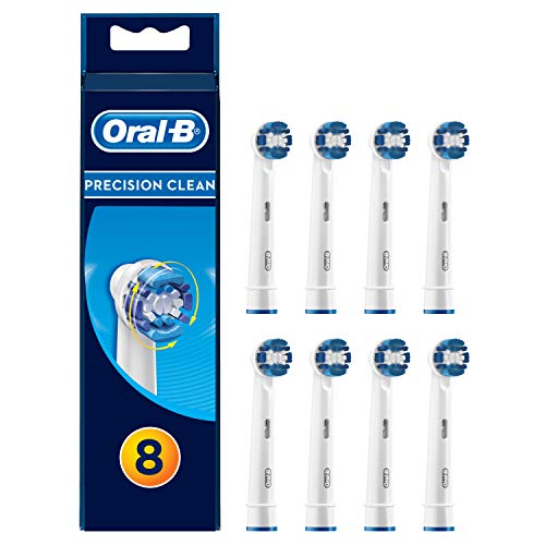 Oral-B Precision Clean - Cabezales para cepillos de dientes recargables, 8 recambios